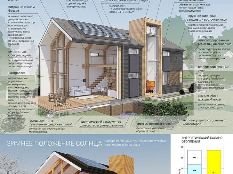 Энергоэффективные технологии в строительстве загородных домов